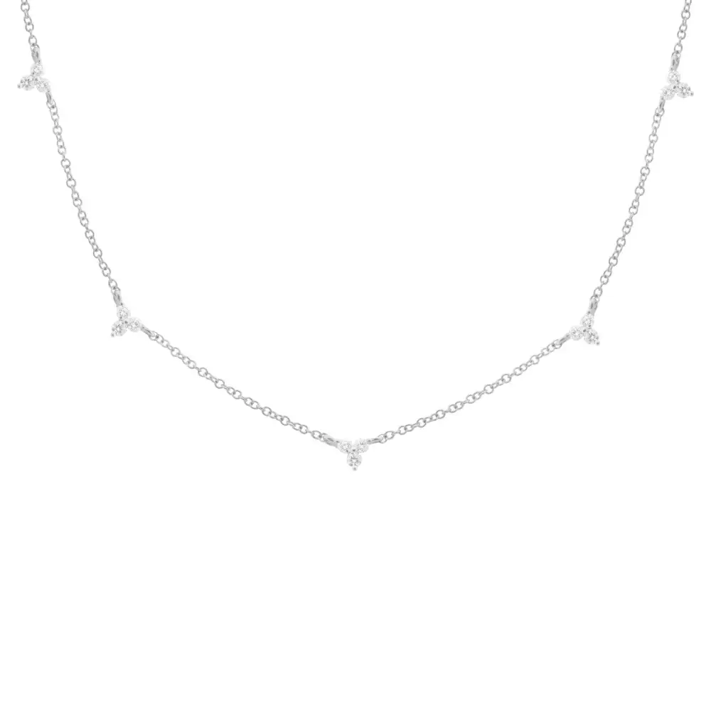 Minimal Petite Classic Diamond Necklace