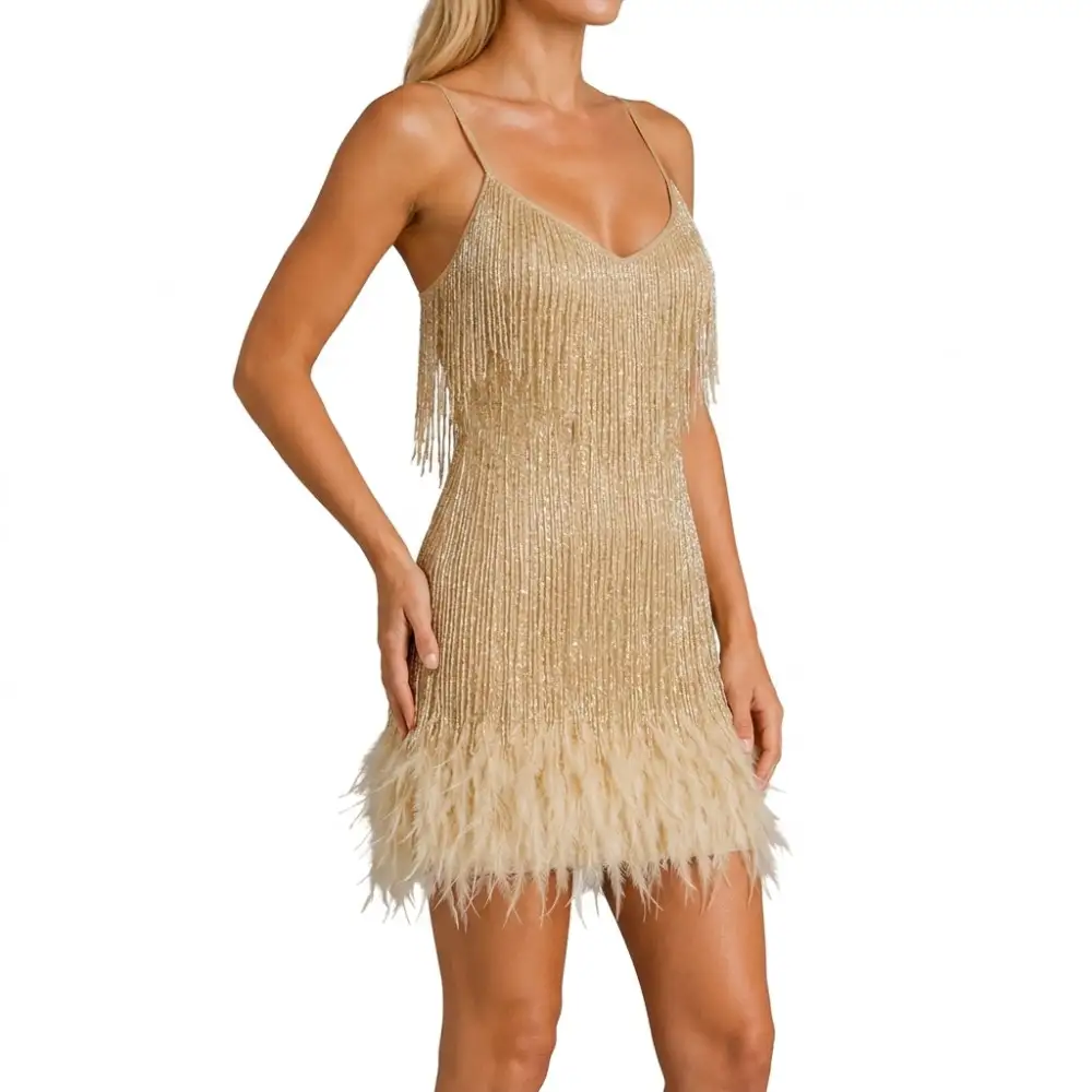 Sequin Elegant Mini Dress