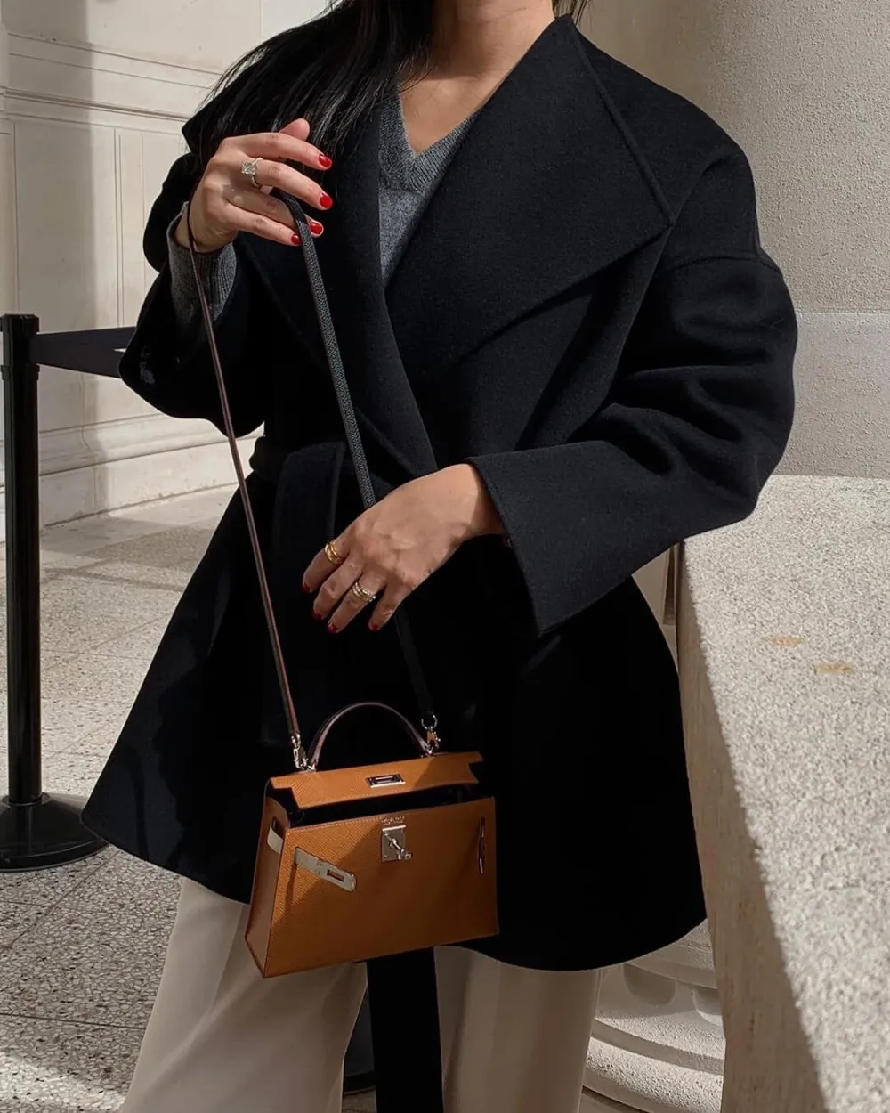 Belted Wrap Coat