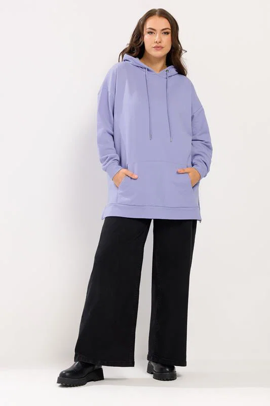 Purple Pocket Front Hoodie detail 1