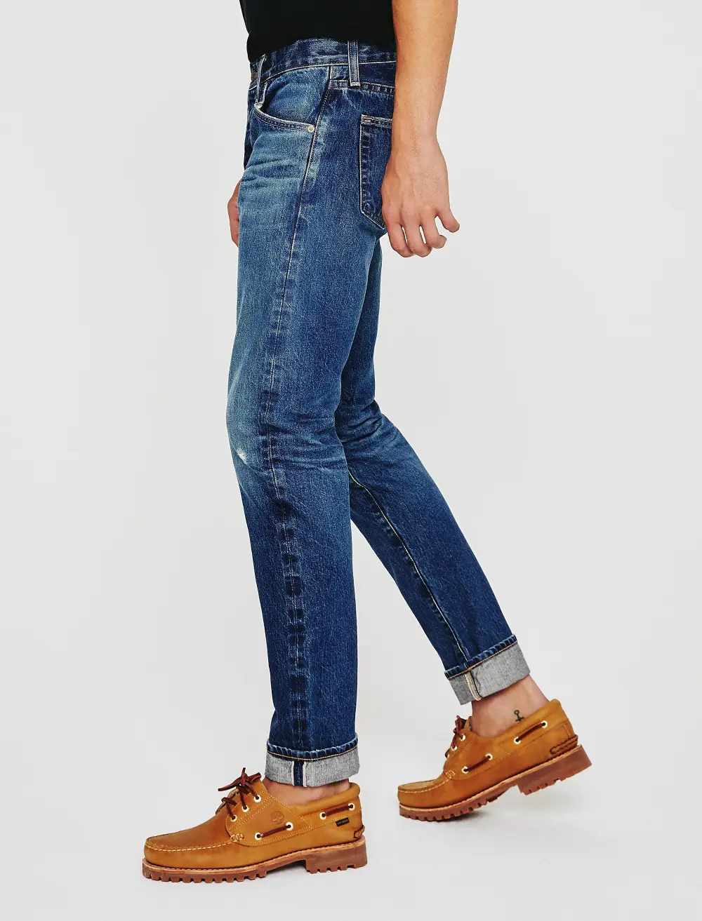 Men's Modern Slim Selvedge Stretch Jeans