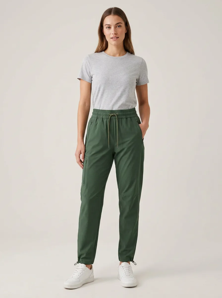 Unisex Relaxed Everyday Drawstring Jogger Pants