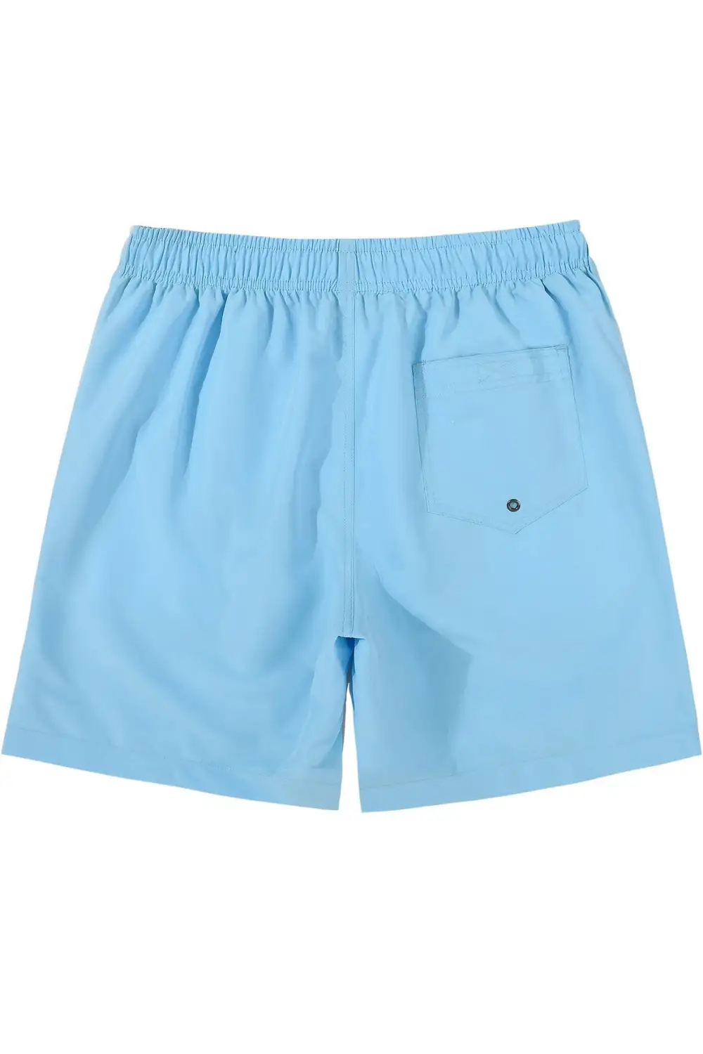 Solid Quick-Dry Swim Trunks
