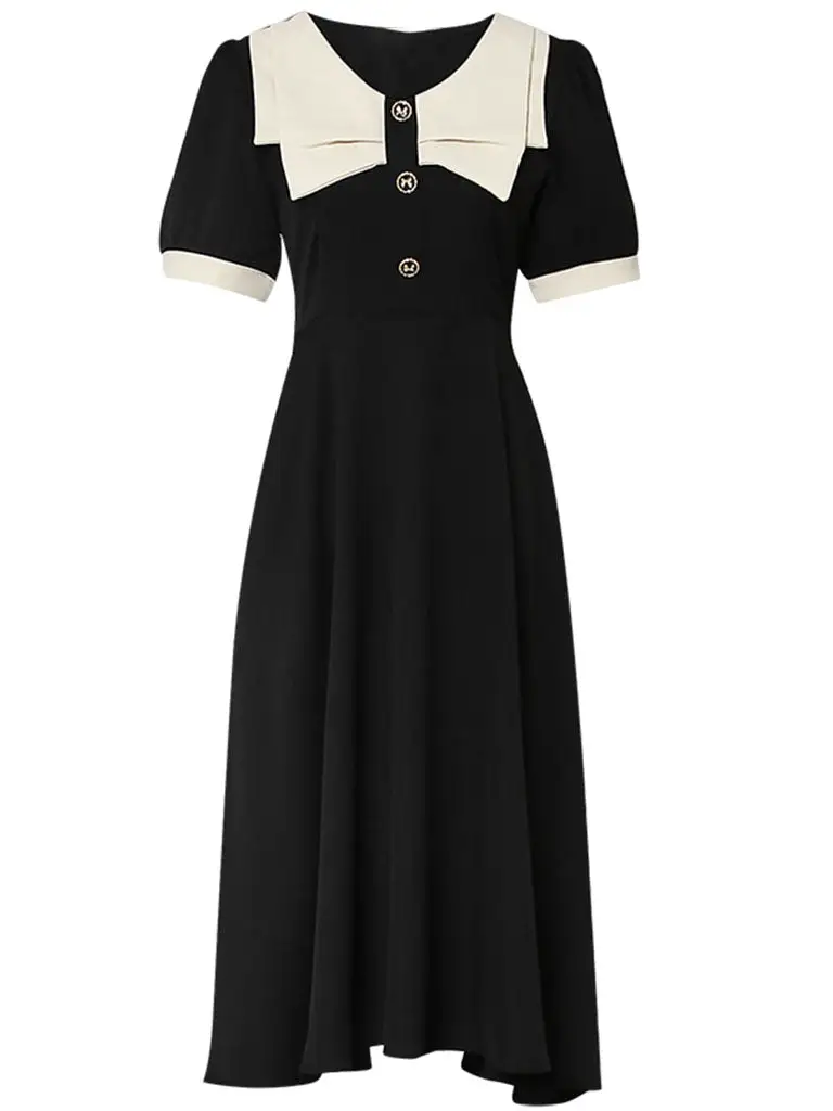 Bow Long Dress
