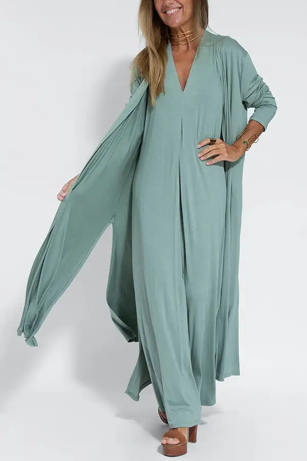 Elowen Flowy Maxi Comfort Dress