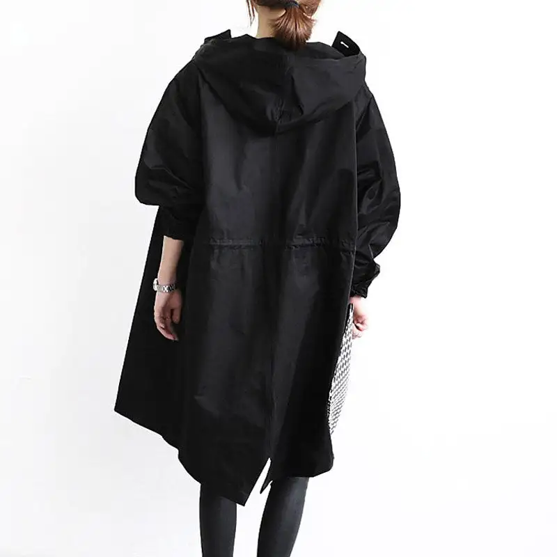 Water Resistant Knit Trench Coat