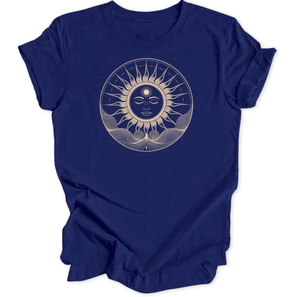 Sacred Sun Mandala Unisex T-Shirt