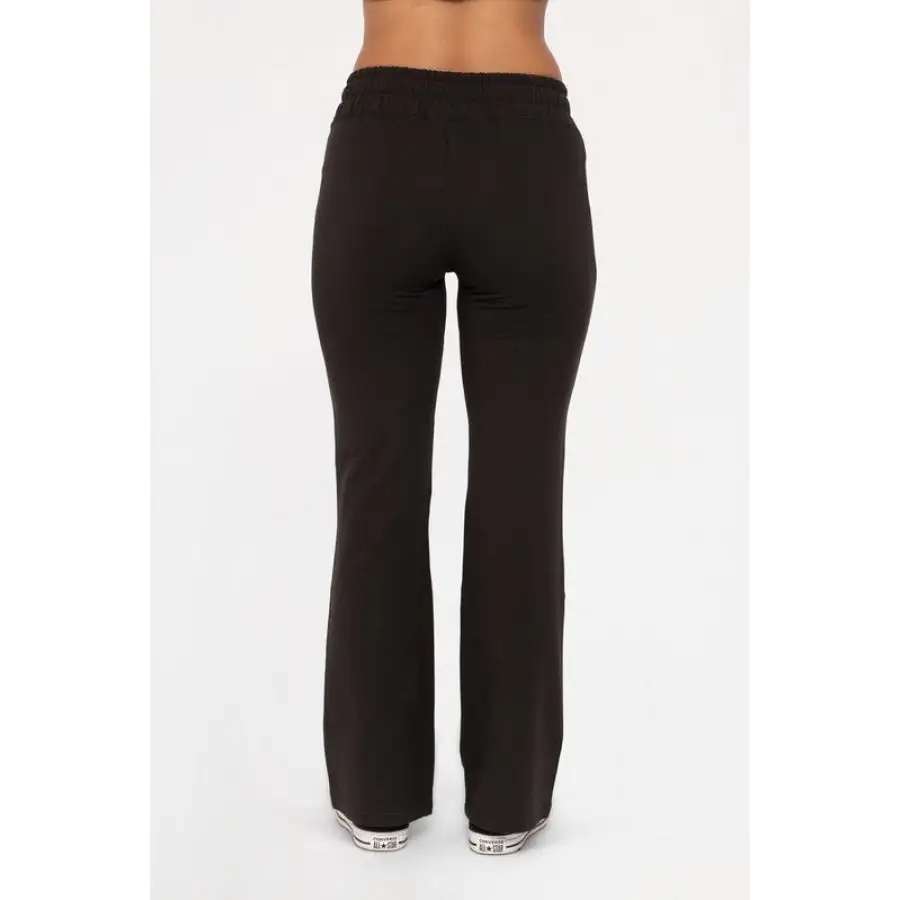 Drawstring Flared Pants
