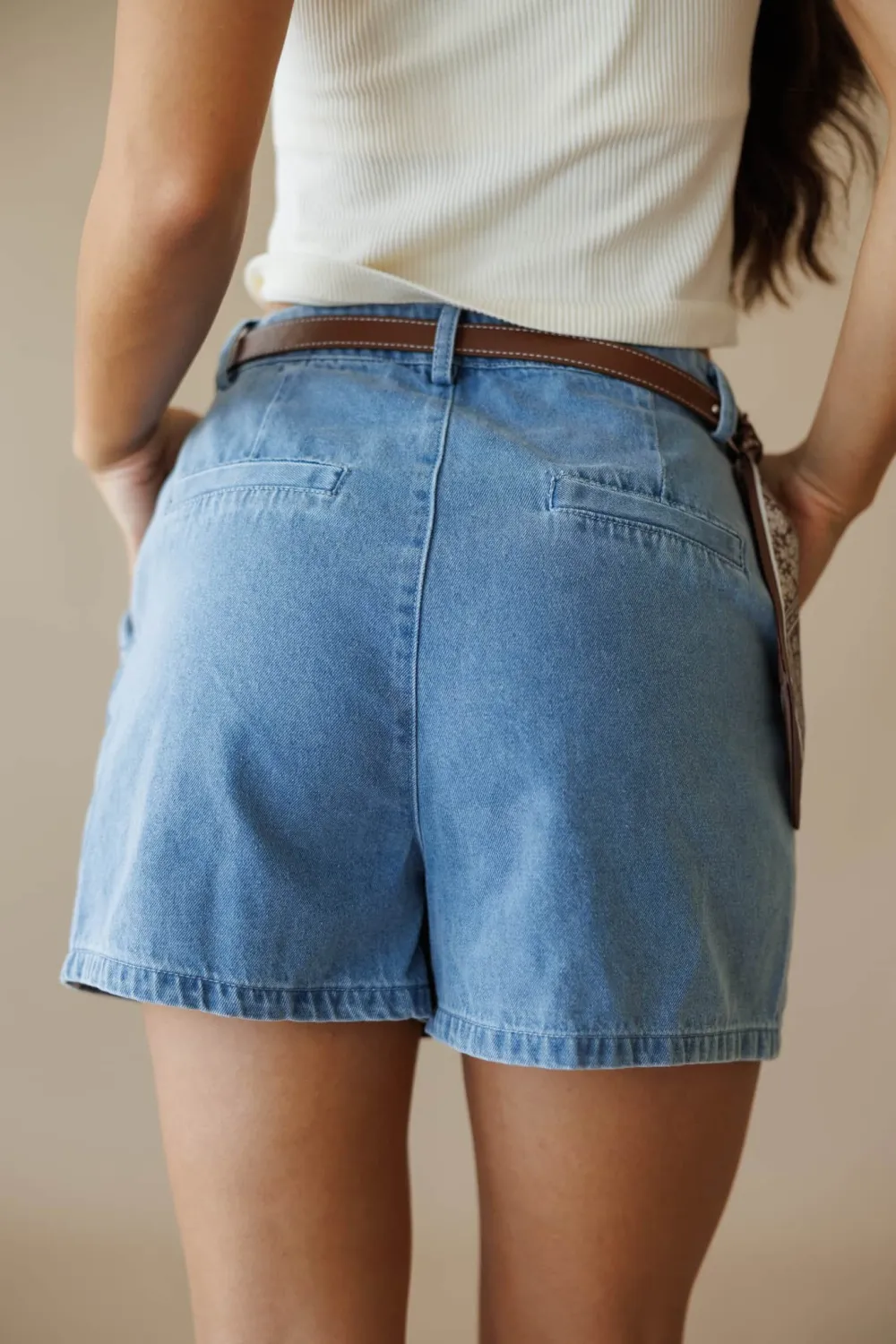 Denim Cotton Casual Shorts
