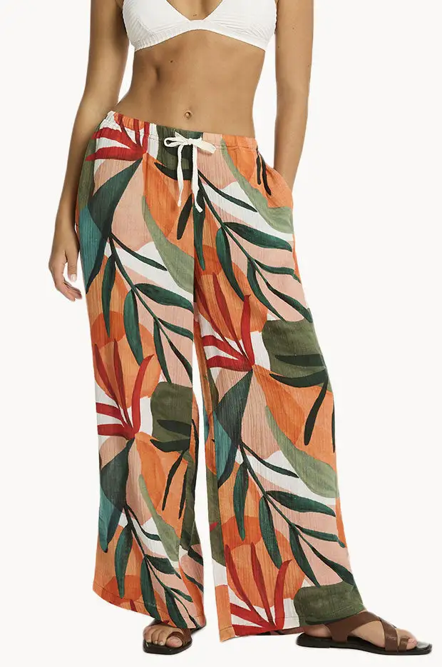 Double Gauze Relaxed Pants