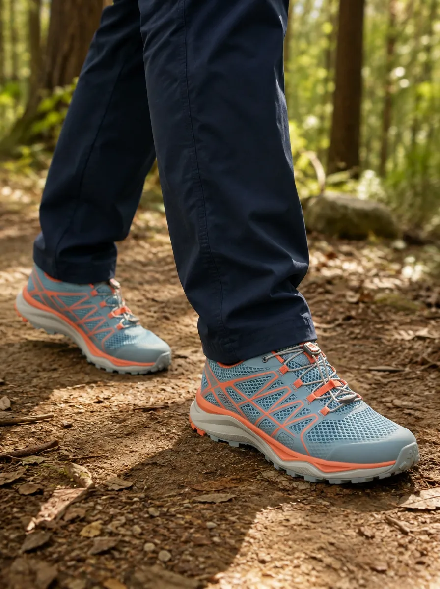 Men's Highland Hiking Mesh Printed Shoes