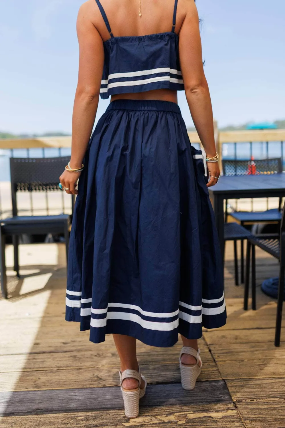 Everyday Pocket Midi Skirt