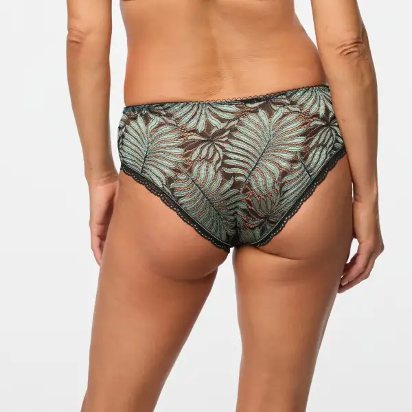 Women's Lace Printed Boxer Panty