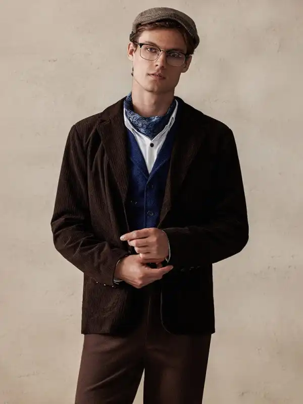 Corduroy Blazer Jacket