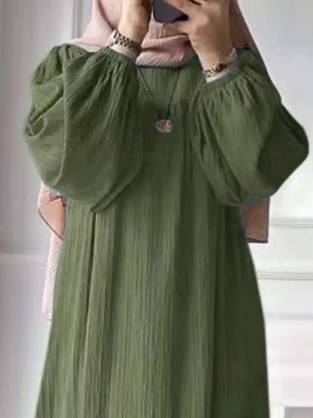 Textured Maxi Dress