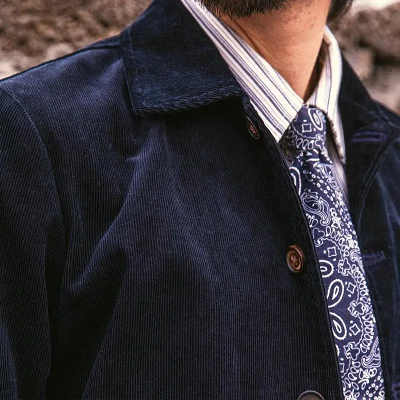 Structured Utility Corduroy Jacket