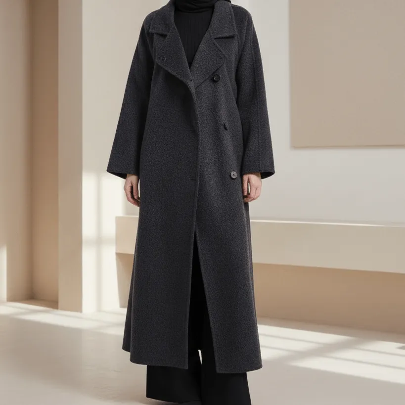 Classic Pearl Cascade Coat
