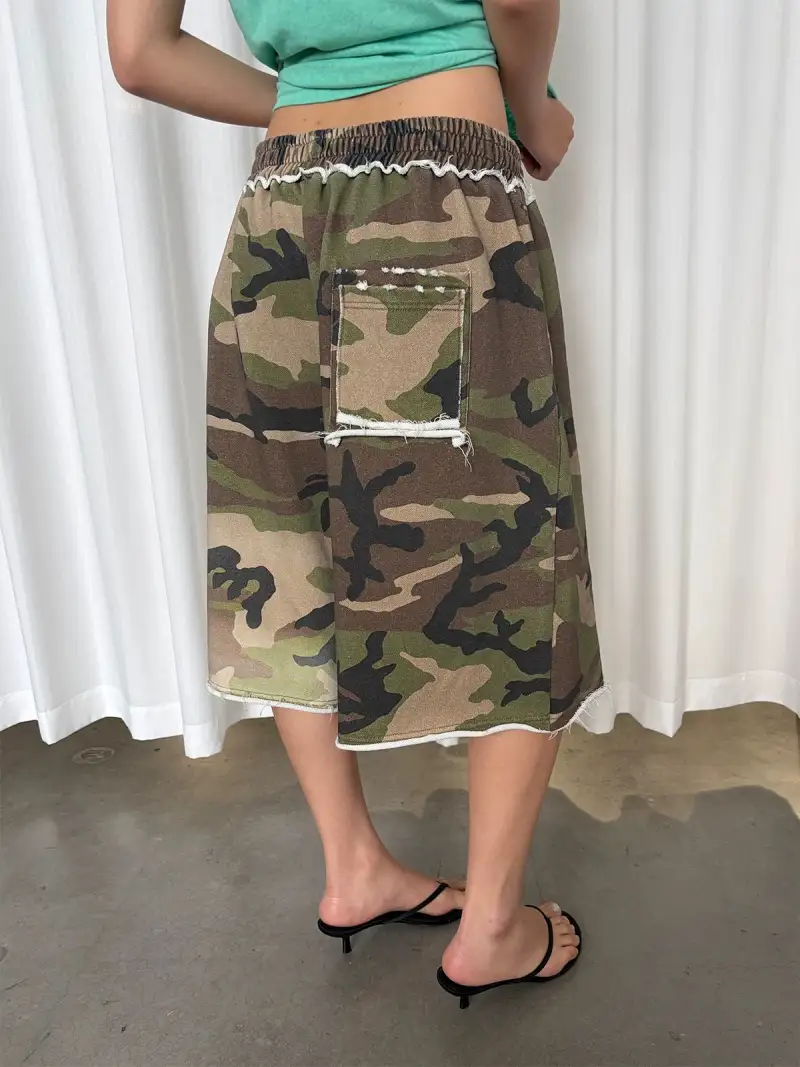 Statement Camouflage Shorts