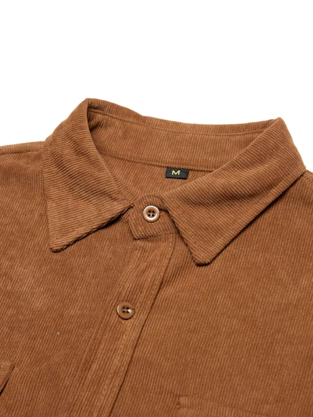 Structured Corduroy Double Pocket Shirt