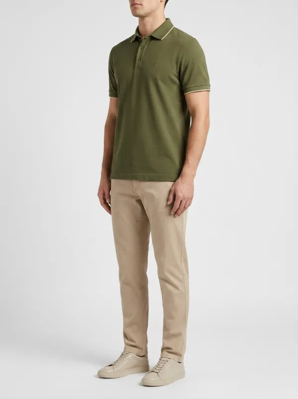 Refined Field-Style Men's Polo Shirt