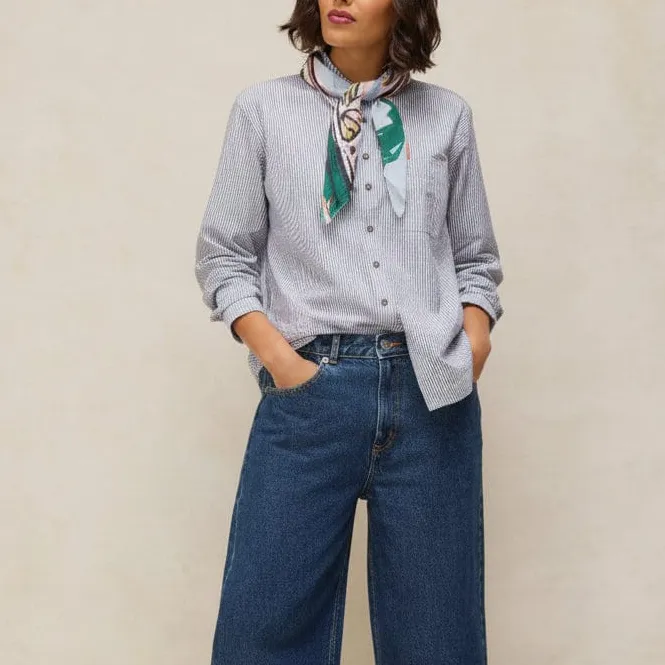 Relaxed Organic-Cotton Cotton Women's Shirt