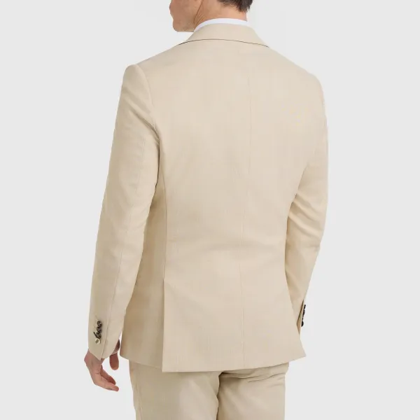 Men S Beige Check