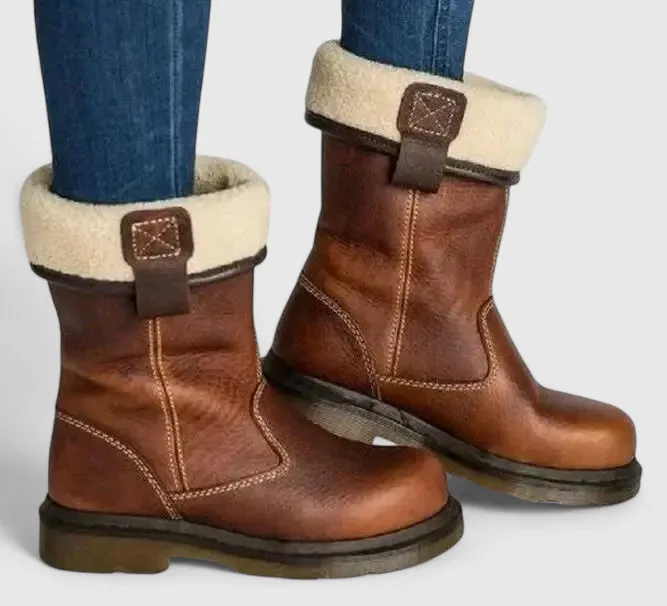 Strap Detail Ankle Boots