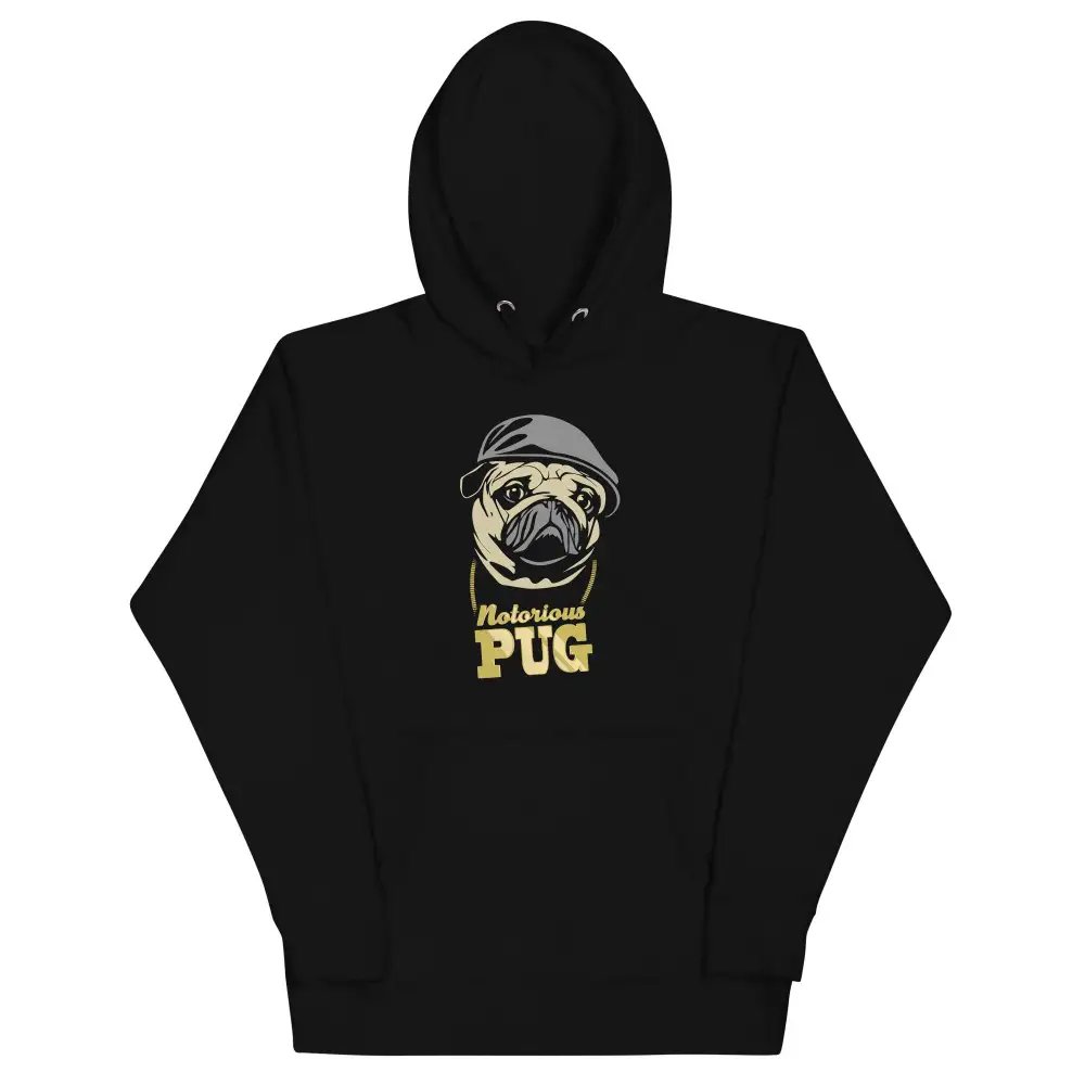 Notorious Pug Unisex Comfort Hoodie