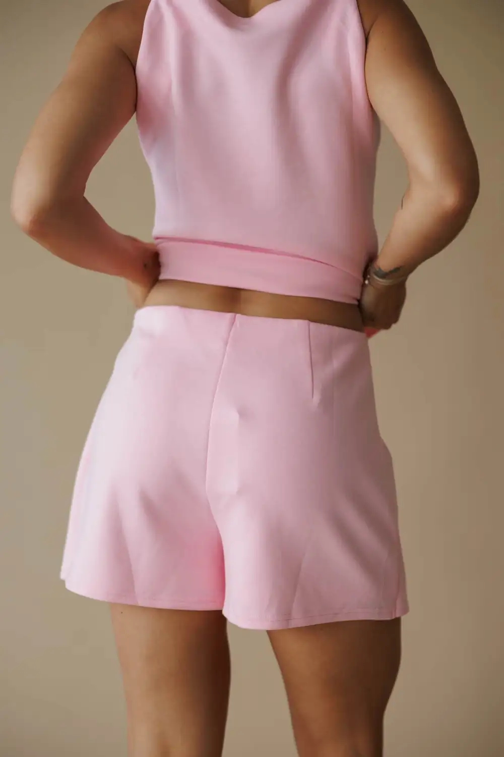 Scuba Slit Detail Skort