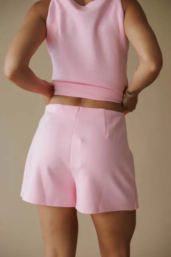 Scuba Slit Detail Skort