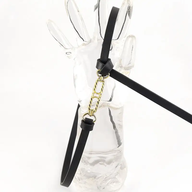 Buckle Skinny Belt