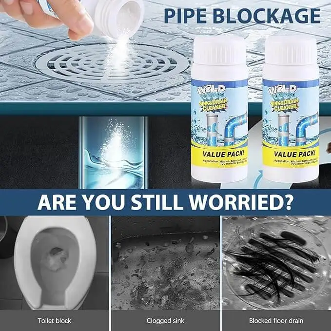 Say Goodbye to Clogged Drains! Buy 2 Get 1 Free -8RH7