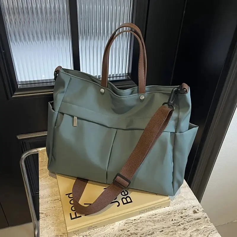 Seasonal Trend: Nylon Puffer Large-Capacity Tote