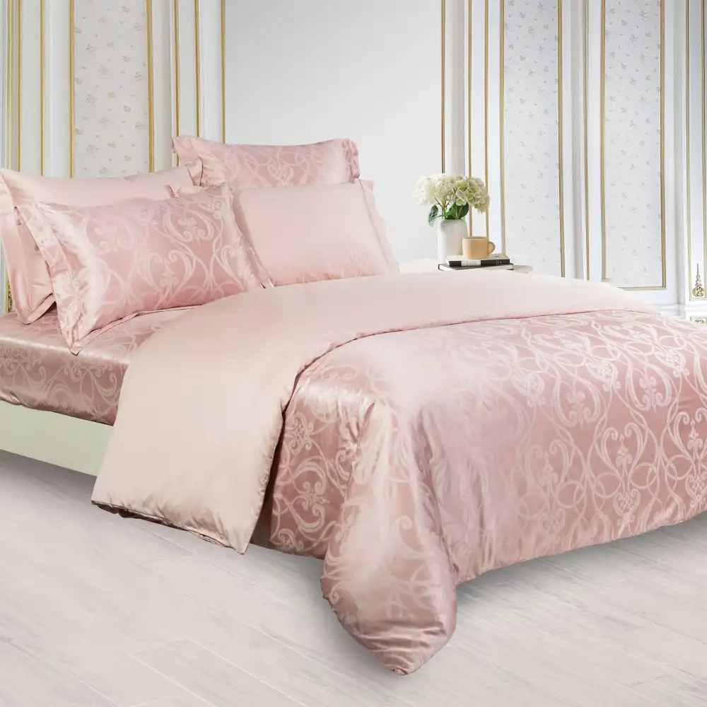 Refined Long-Staple Cotton Jacquard Complete Bedding Set