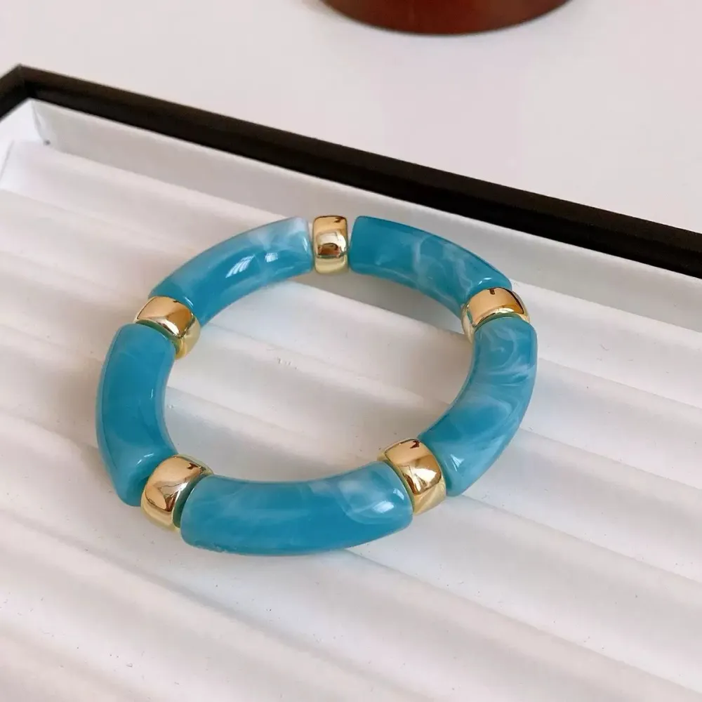 Delicate Acrylic Statement Hand Chain Jewelry