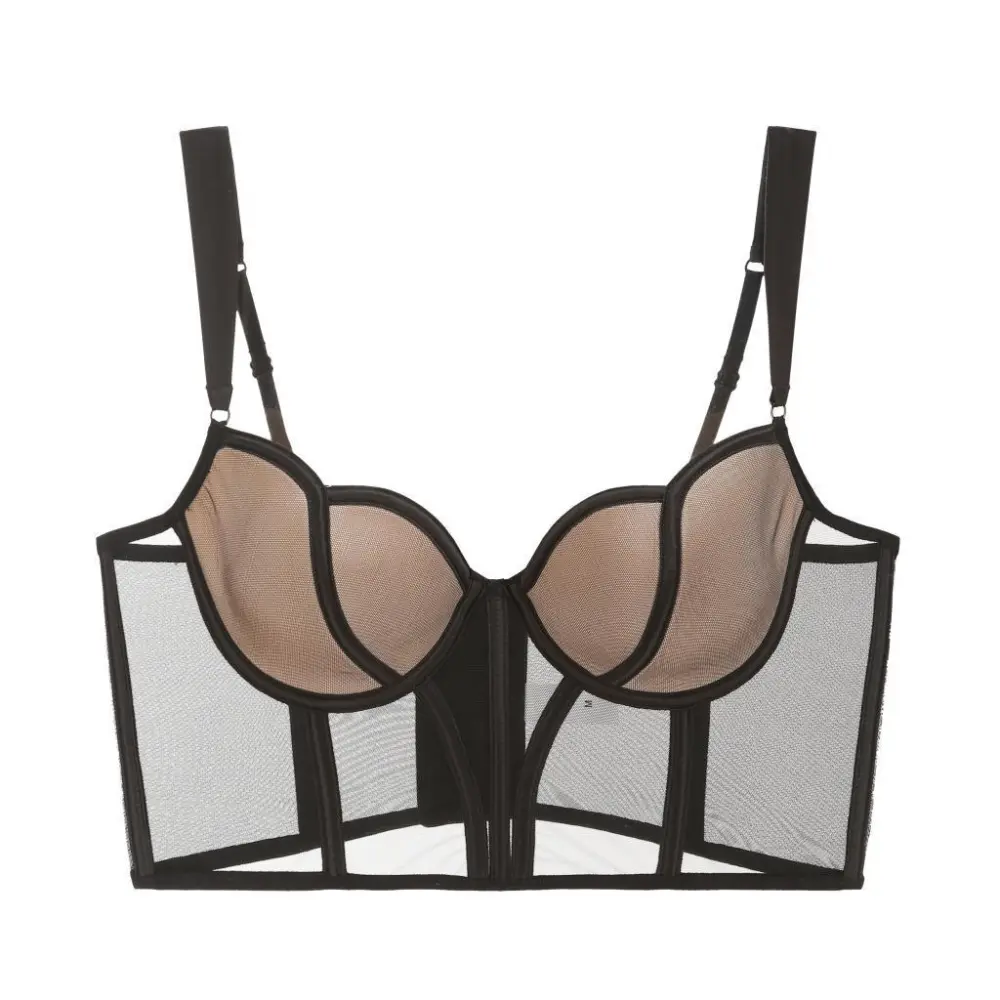Mesh Fashion Vest Bra