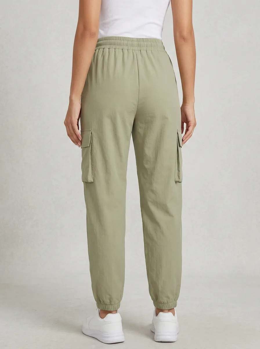 Drawstring Multi-Pocket Pocket Breathable Cargo Pants