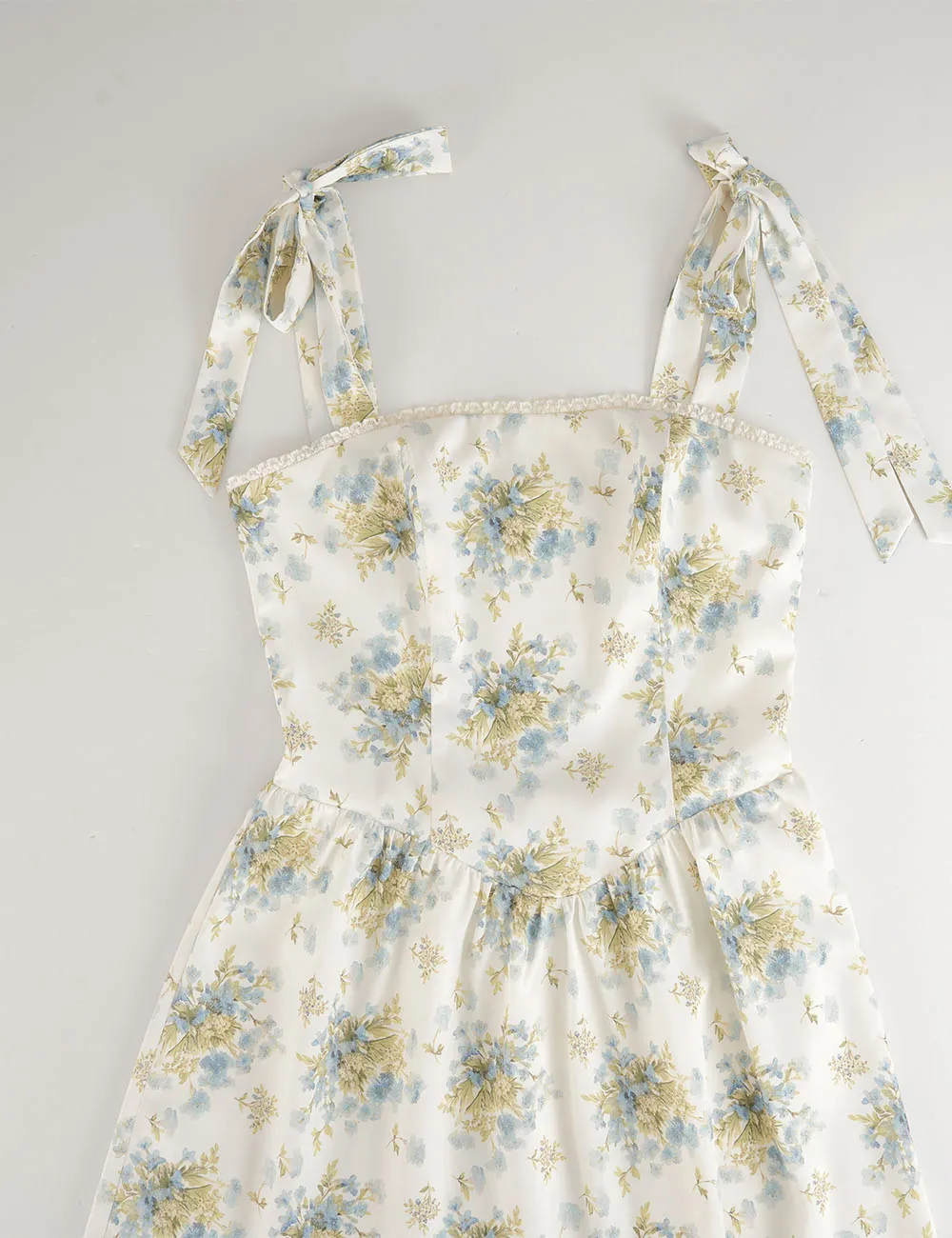 Strap Shoulder Midi Dress