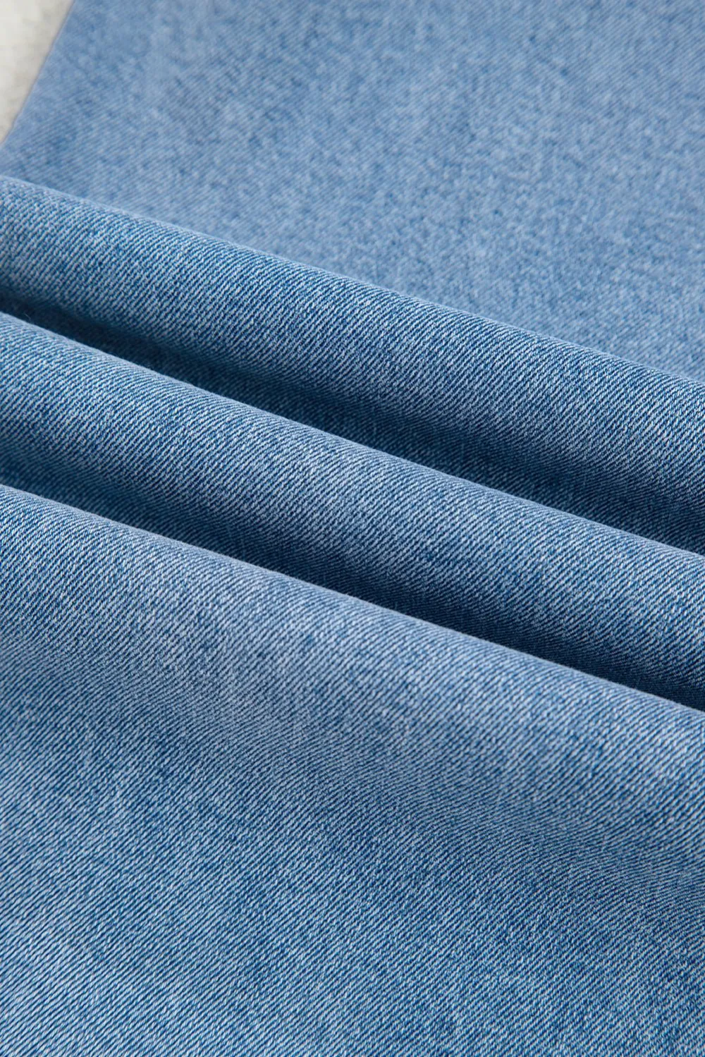 Wide Leg Casual Jeans