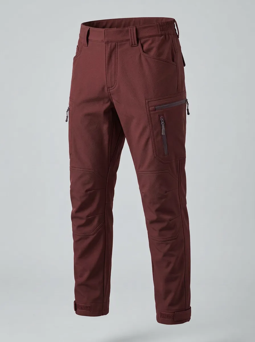 Men's Multi-Pocket Quick-Dry Utility Zip-Pocket Cargo Pants