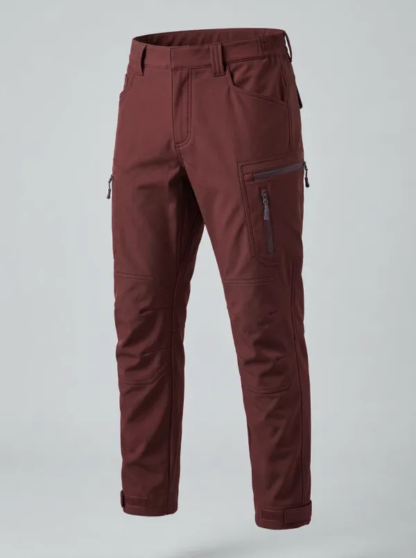 Men's Multi-Pocket Quick-Dry Utility Zip-Pocket Cargo Pants