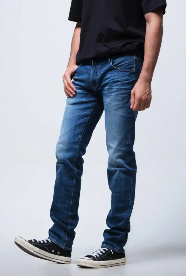 Men's Elegant Slim Fit Denim Pants