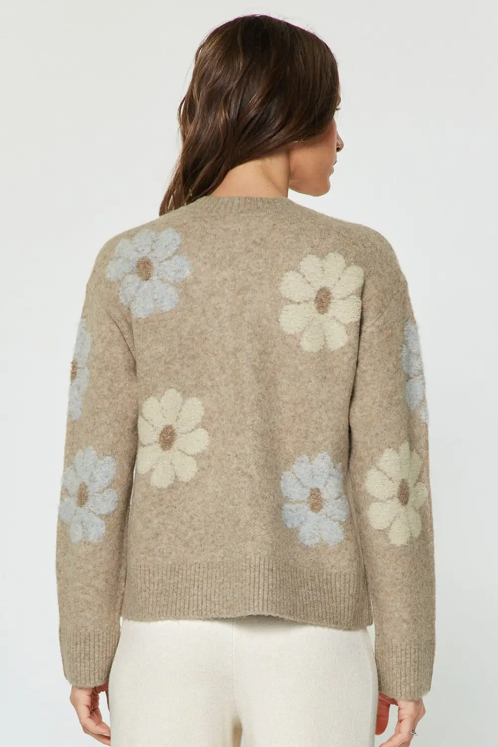 Daisy Motif Cardigan