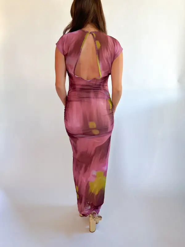 Everyday Maxi Detail Dress Silhouette