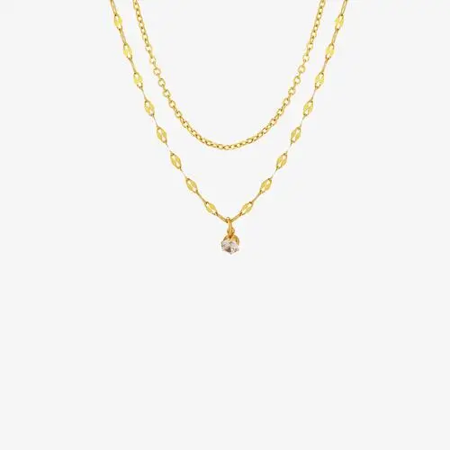 Double Layer Chain Necklace