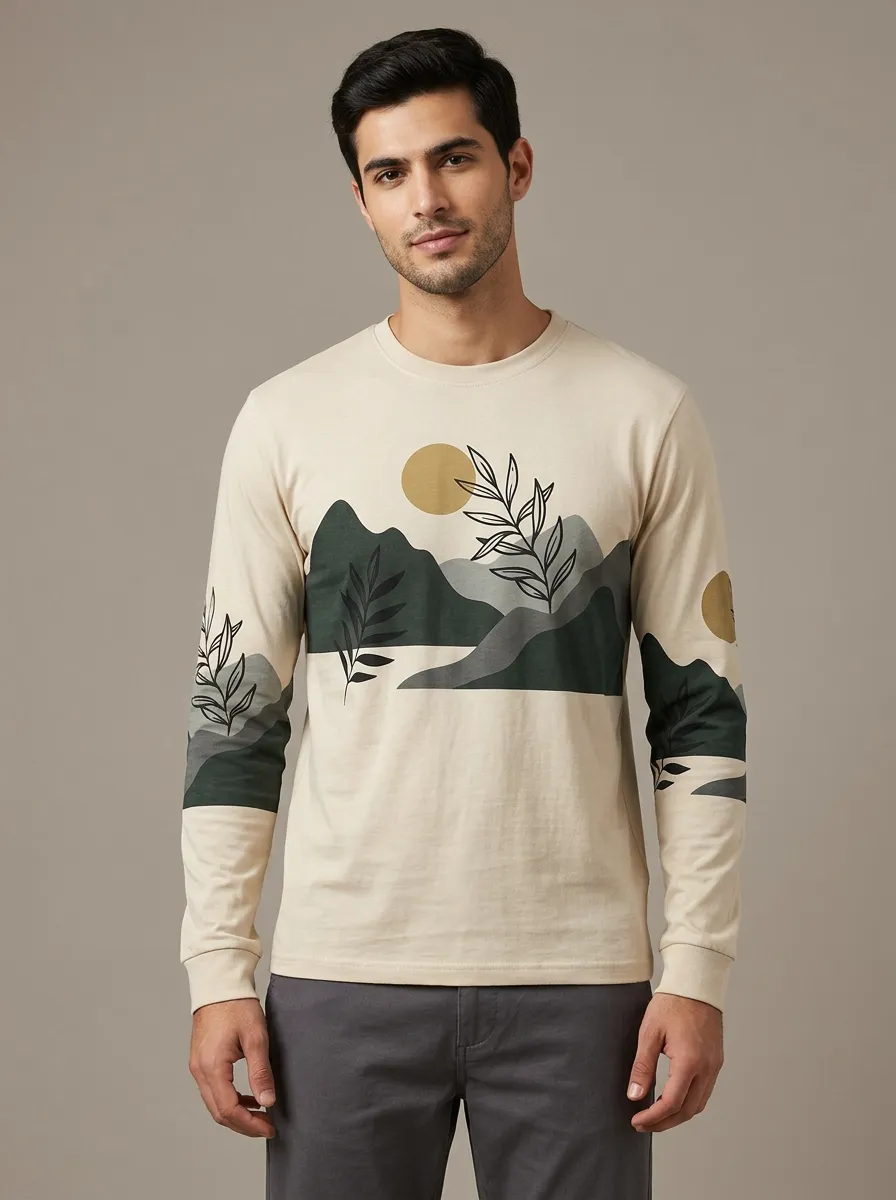 Men's Long Sleeve Elevated Essential Style Shirt
