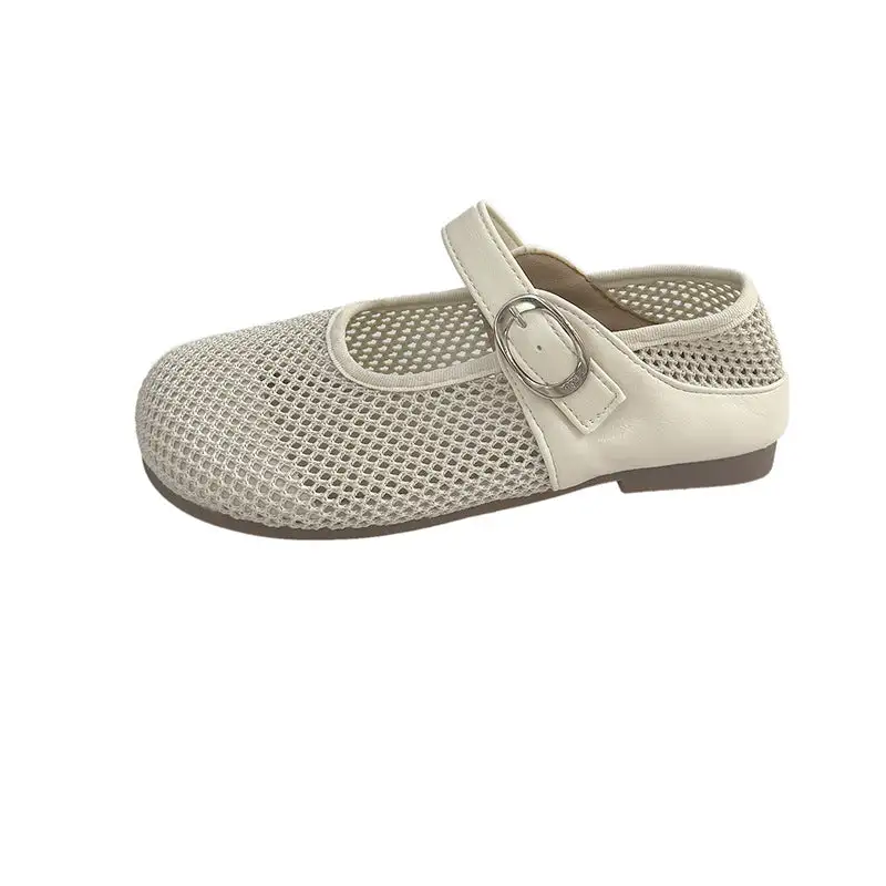Buckle Strap Flat Sandals