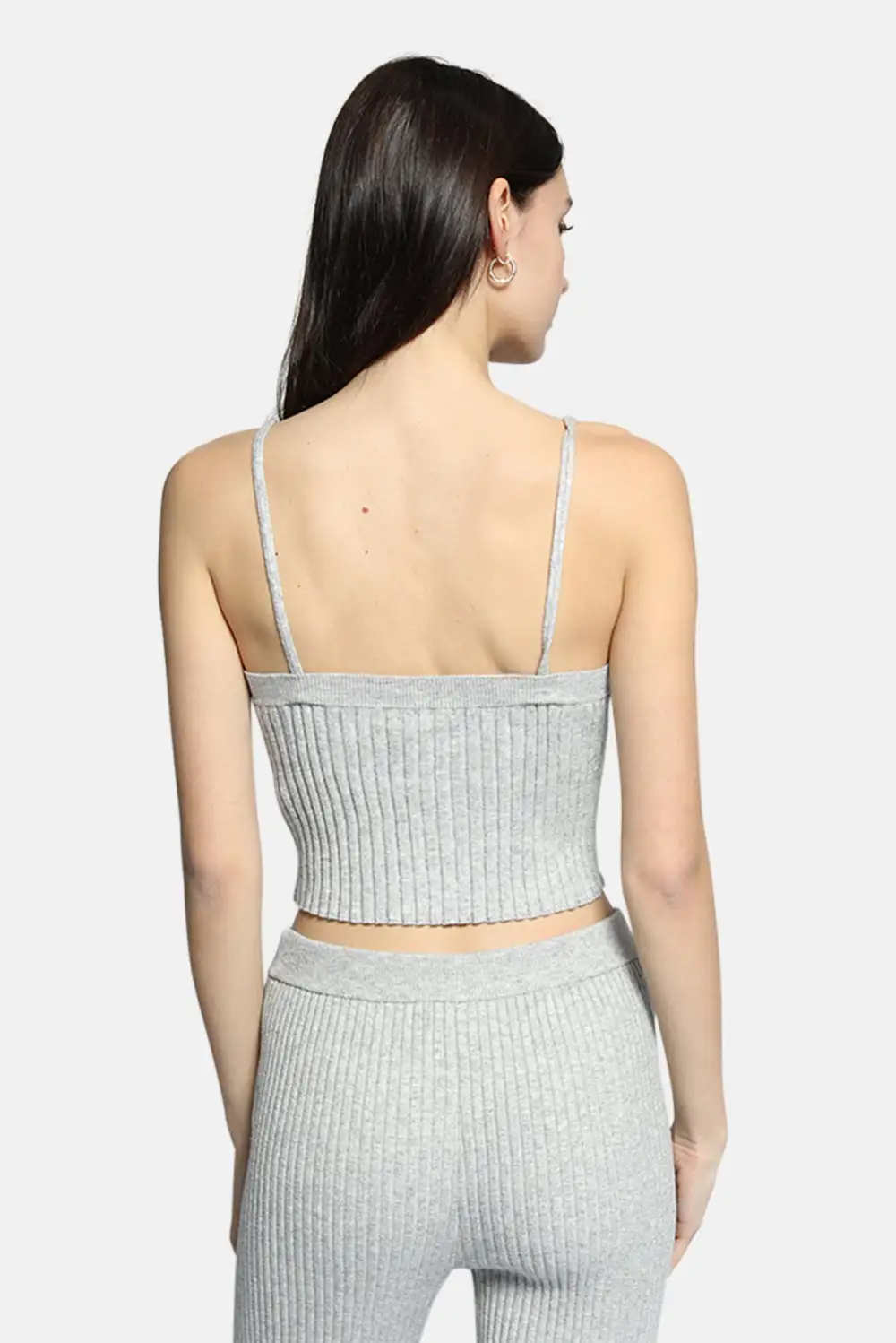 Wool Cotton Knit Tank Top