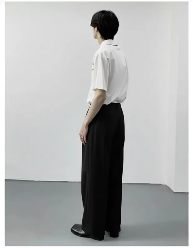 Tailored Pleated Pants