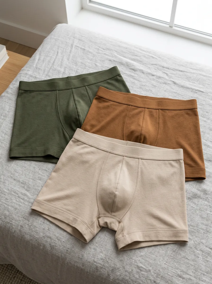 Men's Daily Rotation Cotton Boxer Briefs Set